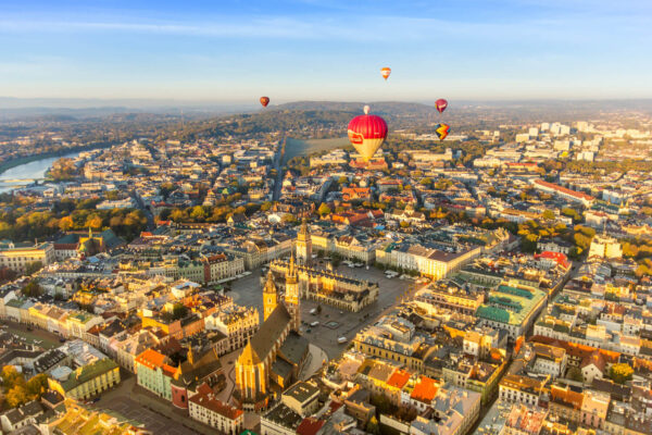 Balony nad Krakowem