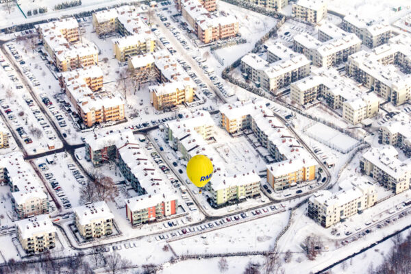 lot balonem kraków - os. złocień