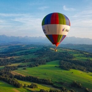lot balonem tatry / zakopane